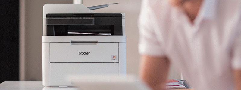 printer brother con nuevos cartuchos de toner